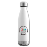 Isolierflasche von Printequipment - ADHSS-LOGO - Weiß