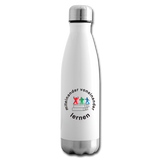 Isolierflasche von Printequipment - ADHSS-LOGO - Weiß