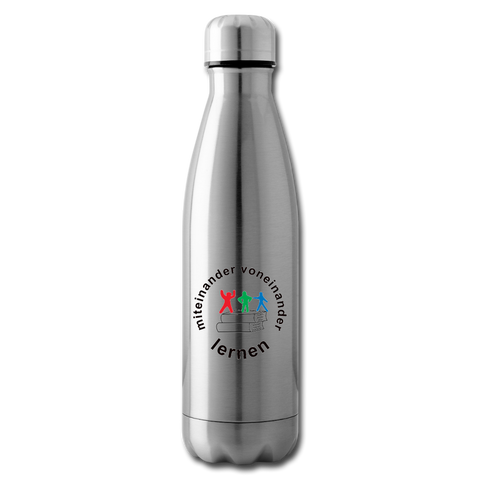 Isolierflasche von Printequipment - ADHSS-LOGO - Lightsilver