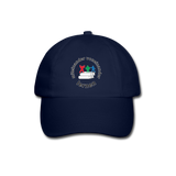 Baseballkappe von Beechfield - ADHSS-LOGO - Blau/Blau