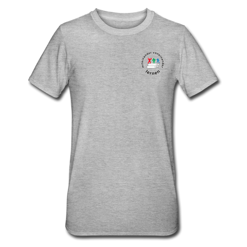 Unisex Polycotton T-Shirt von Gildan - ADHSS-LOGO - Grau meliert