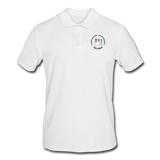 Männer Poloshirt von Gildan - ADHSS-LOGO - Weiß