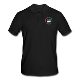 Männer Poloshirt von Gildan - ADHSS-LOGO - Schwarz