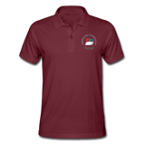 Männer Poloshirt slim von Continental Clothing - ADHSS-LOGO - Bordeaux