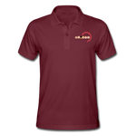 Männer Poloshirt slim von Continental Clothing - BMSS-LOGO - Bordeaux