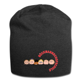 Jersey-Beanie von Build your Brand - BMSS-LOGO - Anthrazit