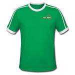 Männer Retro-T-Shirt - BMSS-LOGO - Kelly Green/Weiß