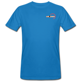 Männer Bio-T-Shirt von Continental Clothing - BMSS-LOGO - Pfauenblau