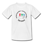 Kinder T-Shirt von B&C - ADHSS-LOGO - Weiß