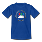 Kinder T-Shirt von B&C - ADHSS-LOGO - Royalblau