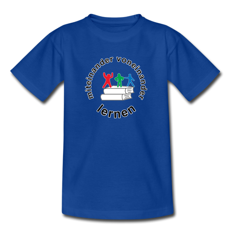 Kinder T-Shirt von B&C - ADHSS-LOGO - Royalblau