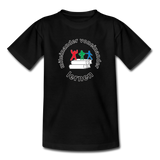 Kinder T-Shirt von B&C - ADHSS-LOGO - Schwarz