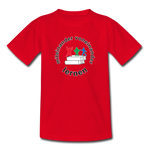 Kinder T-Shirt von B&C - ADHSS-LOGO - Rot