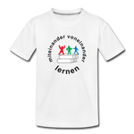 Kinder Premium T-Shirt - ADHSS-LOGO - Weiß