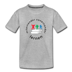 Kinder Premium T-Shirt - ADHSS-LOGO - Grau meliert