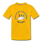 Kinder Premium T-Shirt - ADHSS-LOGO - Sonnengelb