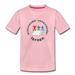 Kinder Premium T-Shirt - ADHSS-LOGO - Hellrosa