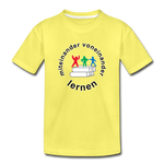 Kinder Premium T-Shirt - ADHSS-LOGO - Gelb