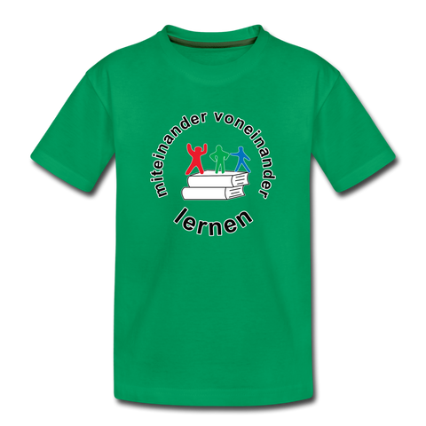 Kinder Premium T-Shirt - ADHSS-LOGO - Kelly Green