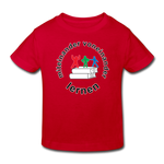 Kinder Bio-T-Shirt von Continental Clothing - ADHSS-LOGO - Rot