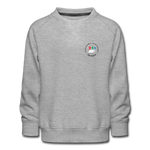 Kinder Premium Pullover - ADHSS-LOGO - Grau meliert