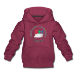 Kinder Premium Hoodie - ADHSS-LOGO - Bordeaux