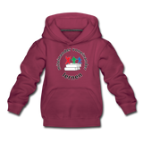 Kinder Premium Hoodie - ADHSS-LOGO - Bordeaux