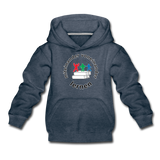 Kinder Premium Hoodie - ADHSS-LOGO - Jeansblau