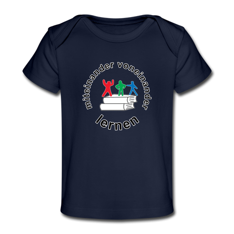 Baby Bio-T-Shirt - ADHSS-LOGO - Dunkelnavy