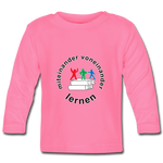 Baby Langarmshirt von BabyBugz - ADHSS-LOGO - Azalea