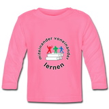 Baby Langarmshirt von BabyBugz - ADHSS-LOGO - Azalea