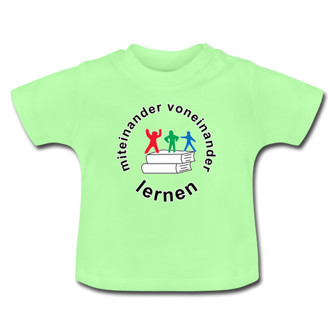 Baby T-Shirt von BabyBugz - ADHSS-LOGO - Mintgrün