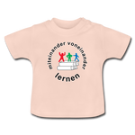 Baby T-Shirt von BabyBugz - ADHSS-LOGO - Kristallrosa