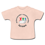 Baby T-Shirt von BabyBugz - ADHSS-LOGO - Kristallrosa