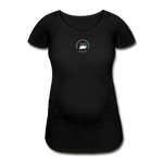 Frauen Schwangerschafts-T-Shirt - ADHSS-LOGO - Schwarz