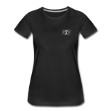 Frauen Premium Bio T-Shirt - ARS-LOGO - Schwarz