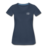Frauen Premium Bio T-Shirt - ARS-LOGO - Navy