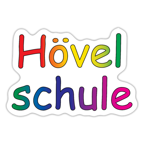 Sticker - HVL-Logo - Mattweiß