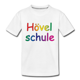 Teenager Premium T-Shirt - HVL-Logo 1 - Weiß