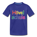 Teenager Premium T-Shirt - HVL-Logo 1 - Königsblau