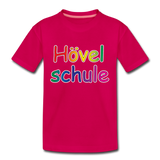 Teenager Premium T-Shirt - HVL-Logo 1 - dunkles Pink