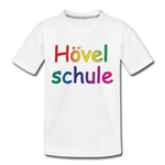 Teenager Premium Bio T-Shirt - HVL-Logo 1 - Weiß