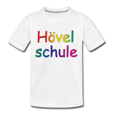 Teenager Premium Bio T-Shirt - HVL-Logo 1 - Weiß