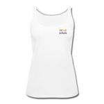 Frauen Premium Tank Top - HVL-Logo - Weiß