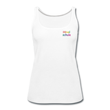 Frauen Premium Tank Top - HVL-Logo - Weiß