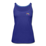 Frauen Premium Tank Top - HVL-Logo - Königsblau