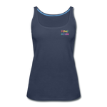 Frauen Premium Tank Top - HVL-Logo - Navy