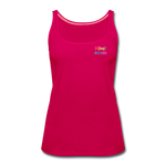 Frauen Premium Tank Top - HVL-Logo - dunkles Pink