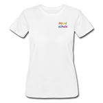 Frauen T-Shirt von BELLA+CANVAS - HVL-Logo - Weiß