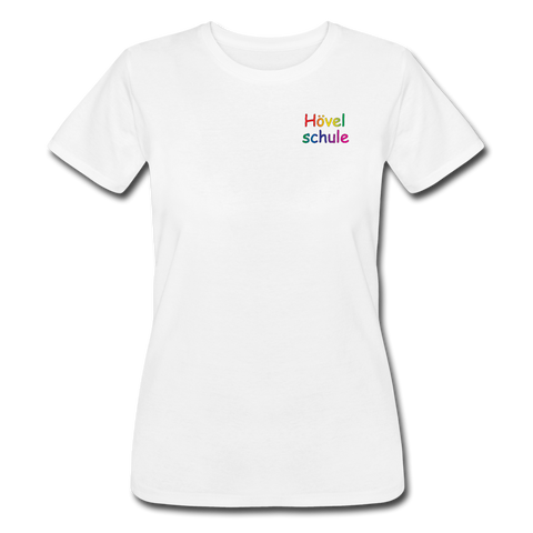 Frauen T-Shirt von BELLA+CANVAS - HVL-Logo - Weiß